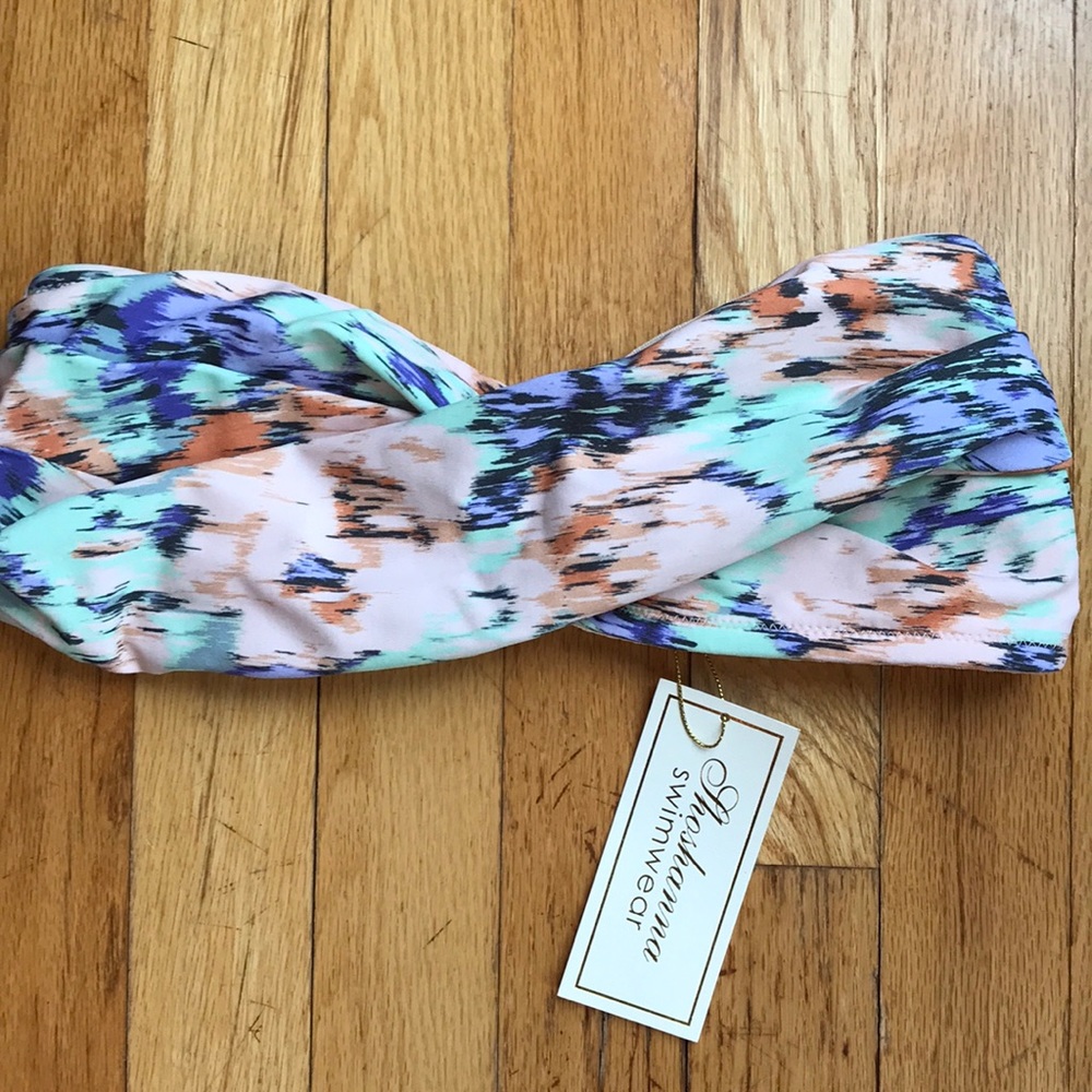 NWT Shoshanna Strapless Bikini Swimsuit - Picture 2 of 7